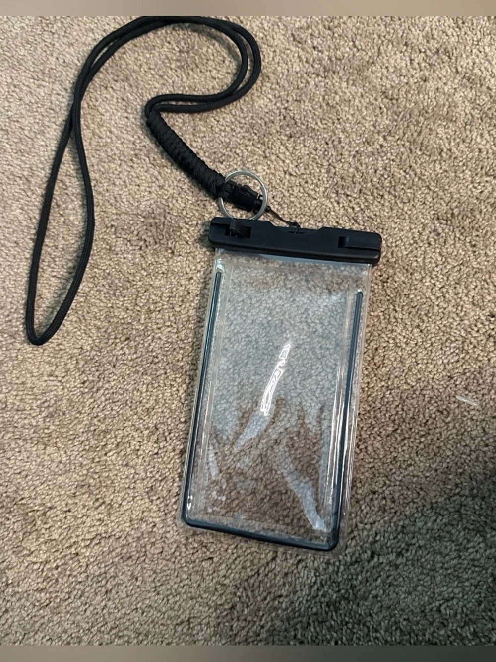 Waterproof Phone Pouch with Neck Lanyard!